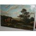 Antique 19th c. Landscape Oil on Canvas