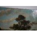 Antique 19th c. Landscape Oil on Canvas