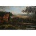 Antique 19th c. Landscape Oil on Canvas