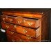 Walnut and Feather Banded William & Mary Chest-on-Stand