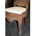 Victorian Anglo Indian 19thc. Padouk Chair