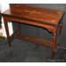 Inlaid Rosewood Victorian James Shoolbred Card Table