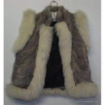 Childs Fur Gilet