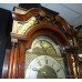 Early Georgian Brass Dial Inlaid Mahogany Longcase Clock