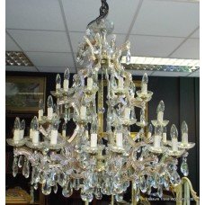 Superior Size 41 Light Crystal Chandelier