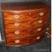 George IV Bow Fronted Mahogany Chest of Drawers