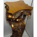 Gilt Gold Leaf Cherub Pedestal