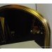 Gilt Gold Leaf Arch Shaped Overmantle Mirror