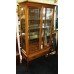 Glass Fronted Mahogany Display Cabinet