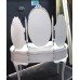 Elegant Louis Style Kidney Shaped Dressing Table