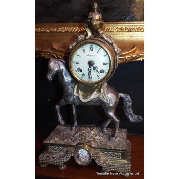 Imperial Antique Style Ormolu Table Clock