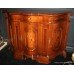 Italian Walnut Inlaid Small Serpentine Fronted Sideboard