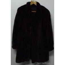 Ladies 3/4 Length Mink Fur Jacket