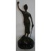 Classical Style Bronze Figure on Marble Base