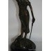 Classical Style Bronze Figure on Marble Base