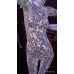 Life-size Standing Mirrored Mosaic Mannequin Figure on Stand