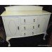 Painted Cream Ball & Claw Bow Fronted Sideboard