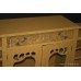 Painted Mustard Yellow Victorian Credenza