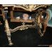 Regency Marble Topped Carved Parcel-Gilt Centre Table