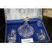 Quality Royal Brierley Crystal Silver Cased Decanter Set