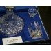 Quality Royal Brierley Crystal Silver Cased Decanter Set