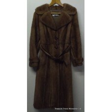 Mink Full Length Coat & Belt Sefton Marks of Solihull