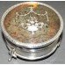 Elegant Sterling Silver Tortoiseshell Lidded Box London 1916