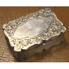 Victorian Silver Snuff Box Joseph Gloster 1897