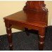 Antique Victorian Mahogany Hall Occasional Chair