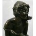 Art Deco Style Bronze on Marble Statue