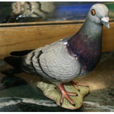 Beswick England Model '1383' Glazed Grey Pigeon