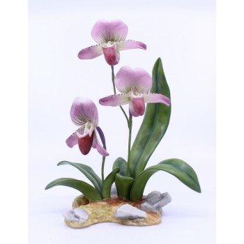 Boehm Lady's Slipper Orchid Limited Edition Flower 