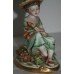 Capodimonte Girl Picking Sweetcorn Figurine