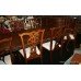 Carved Mahogany Ball & Claw Dining Suite 9ft Table, Chairs & Sideboard