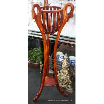 Carved Jardiniere Stand