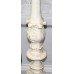 Carved Wood Shabby Chic Painted Pedestal Stand