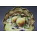 Coalport Hand Painted Fruit Cabinet Plate by D.Pass