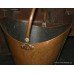 Copper Helmet Shaped Coal Log Bucket