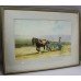 Farming Landscape Watercolour by Derek Williams RBSA