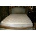 Heavy Carved Limed Oak Half Tester Super King Size Bed