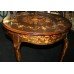 Dutch Style Marquetry Occasional Circular Coffee Table