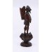 Early 20th c. Swiss Carved Wood Figural Sculpture