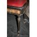 Victorian Edwards & Roberts Ebonized & Brass Centre Library Table