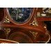 Fine Mahogany & Gilt Kidney Shaped Empire Style Dressing Table