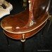 Fine Mahogany & Gilt Kidney Shaped Empire Style Dressing Table