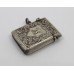 Engraved Sterling Silver Vesta Case Birmingham 1915