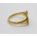 Engraved WS William Shakespeare 20ct Gold Signet Ring