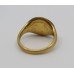 Engraved WS William Shakespeare 20ct Gold Signet Ring