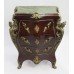 French Empire Style Marble Topped Bombé Commode