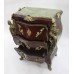 French Empire Style Marble Topped Bombé Commode